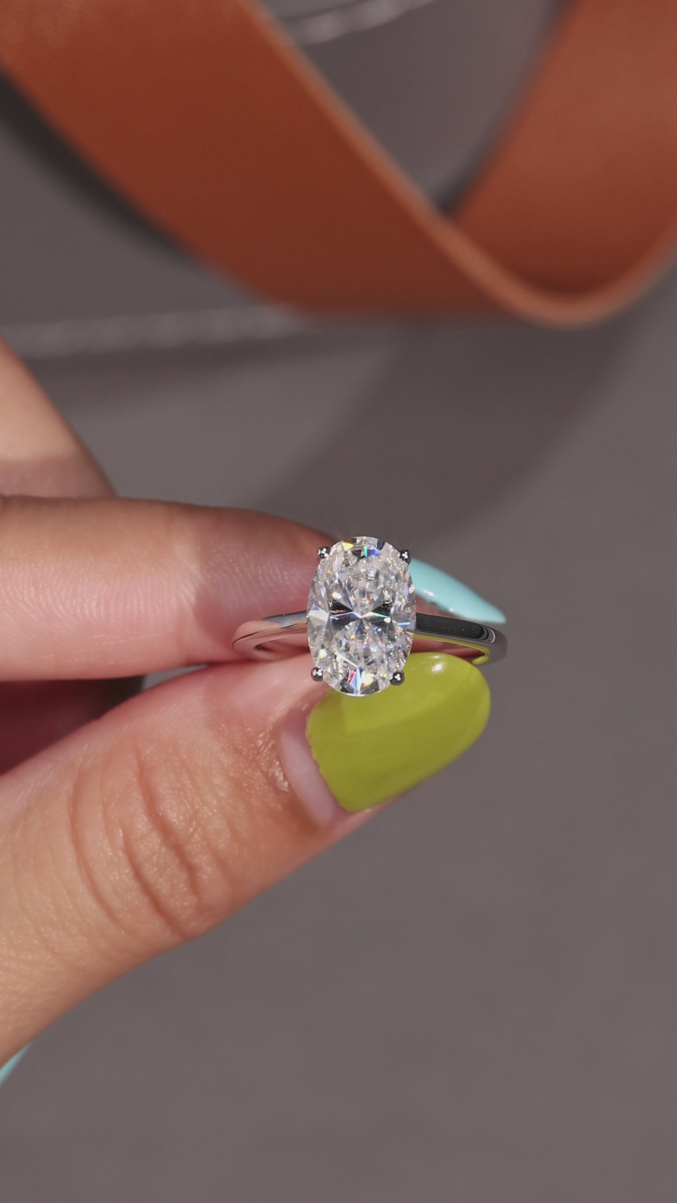 moissanite ring, oval moissanite, 4ct silver ring, S925 sterling silver ring, 4 prong ring, unisex wedding ring, engagement ring, anniversary jewelry, luxury silver jewelry, prom accessories, daily wear ring, gift jewelry